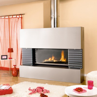image Cheminée Insert Bassanne de Cheminées Philippe