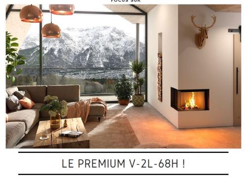 image Cheminée à foyer fermé Premium V2L 68 de Spartherm