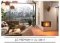 Premium V2L 68 : Cheminée foyer de Spartherm
